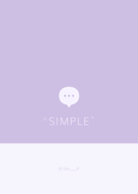 極簡 * 淺紫色 #S1C0LS00