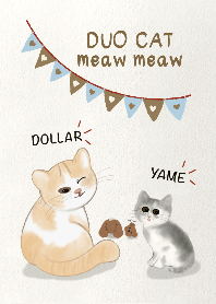 Duo cat meaw meaw