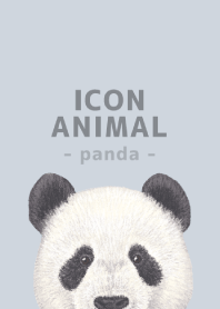 ICON ANIMAL - panda - PASTEL BL/01