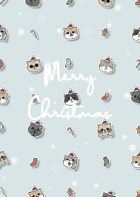 neko christmas2 / light green