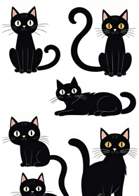 超可愛 黑貓貓 AaDUB