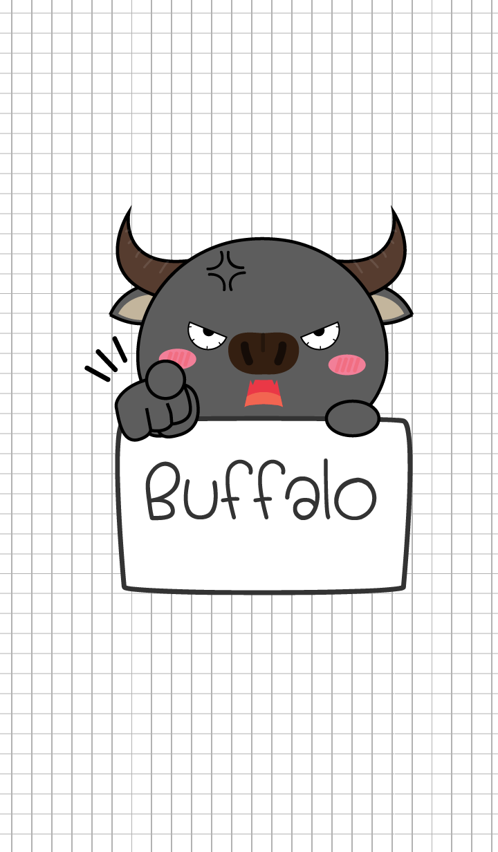 Simple Angry Buffalo (jp)