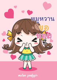 MOOWANN melon goofy girl_V09