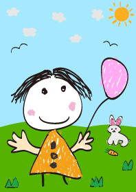 Childlike style-cute children's pictures