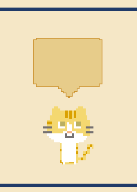 Pixel Art animal --- cat 9
