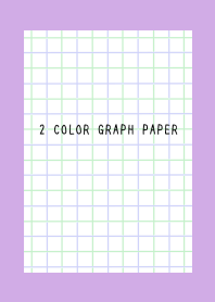 2 COLOR GRAPH PAPERj-GREEN&PURPLE-PURPLE
