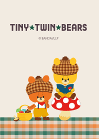 TINY TWIN BEARS  Autumn