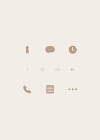 Simple Icon - BROWN and BROWN -