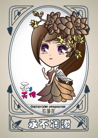 Flower angel girl: G. paraguayense