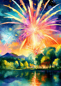 Beautiful Fireworks Theme#652