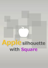 Simple apple with Square for world