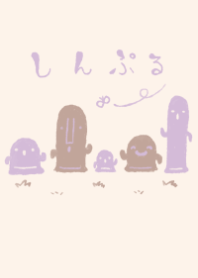 moni haniwa dull color purple