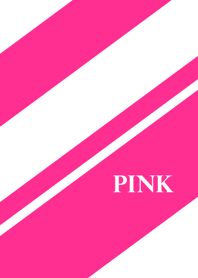 シンプル ピンクと白 No.2-2
