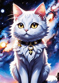 Night Moon Star Cat 17DF56