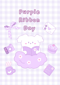 Kuiper puppy : Purple Ribbon Day