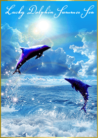 Lucky Dolphin Summer Sea3#