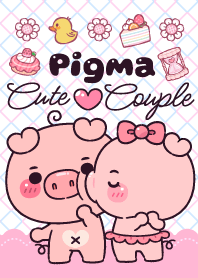 Pigma : 可愛的一對