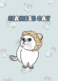 siamesecat6 - light green