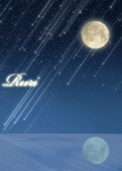 Ruri Moon & meteor shower