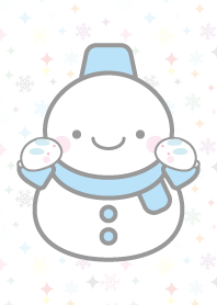 Light Blue Snowman Theme2!