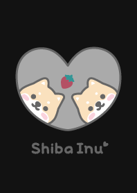 Shiba Inu Strawberry [Black]