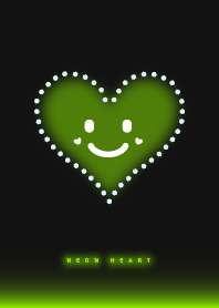 NEON HEART GREEN from JAPAN