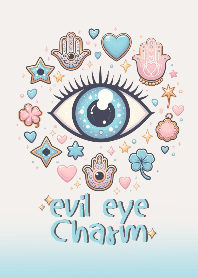 ดวงตาปีศาจ : สะท้อนพลังงานลบ (สีฟ้า)