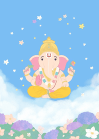 Ganesha, wealthy and lucky