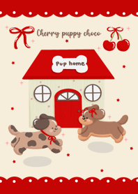 Cherry puppy choco (red)