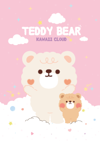 Teddy Bear Candy Cotton Pink
