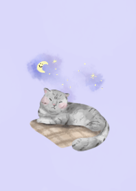 PURPLE SUNI CAT