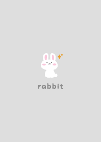 兔子2 閃光 [苔灰色]