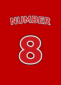 Number 8 red version