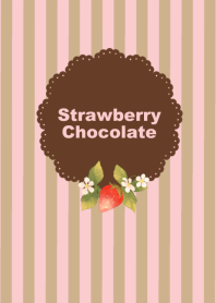 Strawberry chocolate Stripe