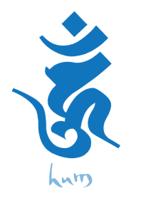守護梵字［ウーン］蒼白 (0950