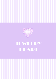 jewelry heart purple.