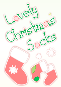 Lovely Christmas Socks (Green Ver.4)
