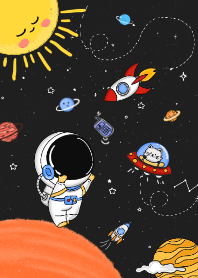 太空人丟了手機