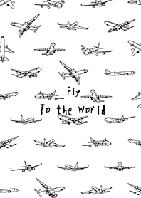 Fly To The World (White) JP