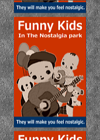 Funny Kids In The Nostalgia park