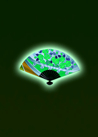 Fan light green with good sense