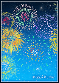 Good luck is on the rise! Fireworks
