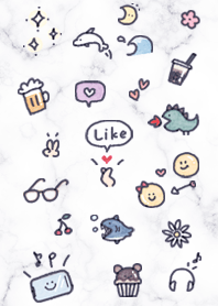 Hand drawn icon Wistaria07_2