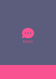 Basic// AntiqueLavender&Vivid Pink/09