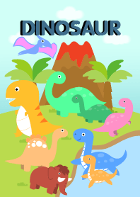 Cute Dinosaur World Theme