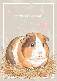 Guinea Pig/Marble/Beige