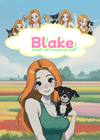 Blake with dogs and cats04