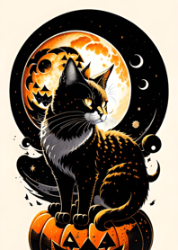 halloween cat c0EB80