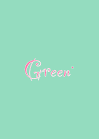 Green and little pink