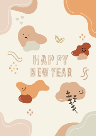สวัสดีปีใหม่ (มินิมอล)